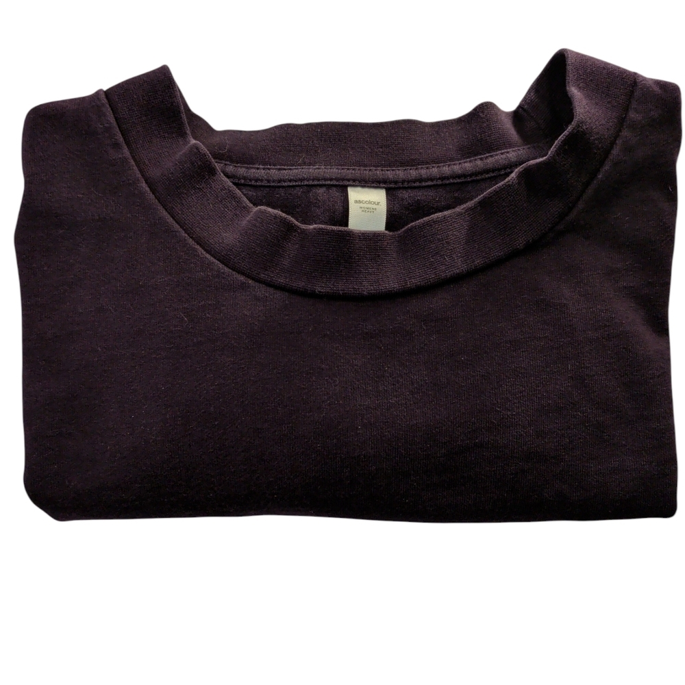 AS Colour Women's Heavy Cotton Tee - Large - Deep Plum